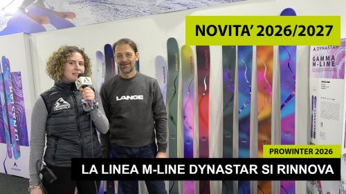 La linea M-Line di Dynastar si rinnova a Prowinter 2026. Sci da free ride e scialpinismo sempre pi&ugrave; leggeri e... sostenibili