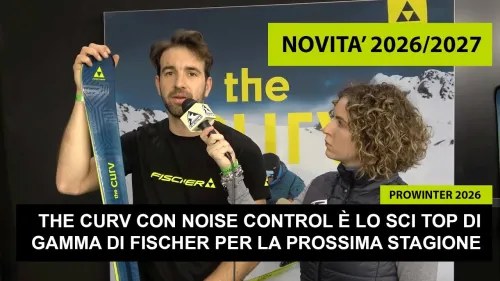 The Curv con Noize Control è lo sci top di gamma di Fischer per la prossima stagione
