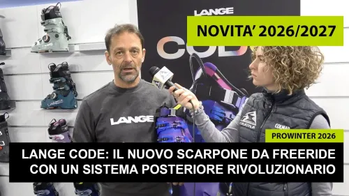 Lange Code: il nuovo scarpone da freeride con un sistema posteriore rivoluzionario