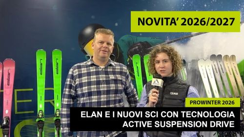 Elan presenta a Prowinter 2026 i nuovi sci con tecnologia Active Suspension Drive