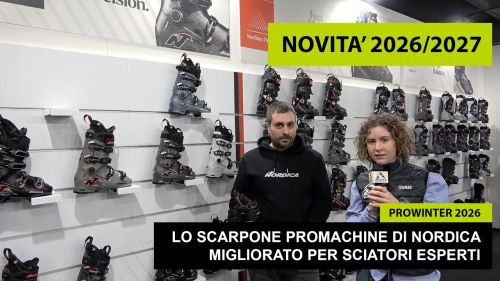 Lo scarpone Promachine di Nordica migliorato per sciatori esperti