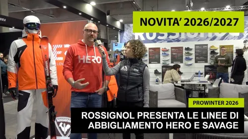Rossignol presenta le linee di abbigliamento Hero e Savage a Prowinter 2026
