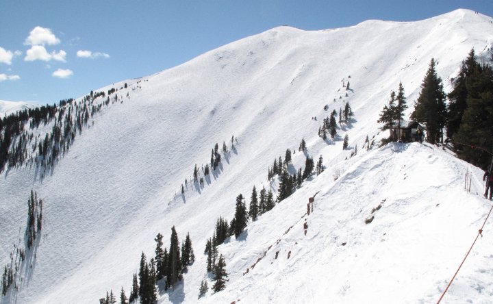 il catino ...sono tutte piste in neve fresca ...anzi un'unica pista