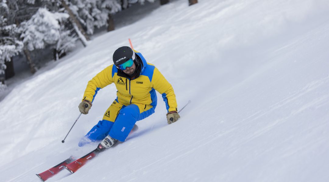 Mattia Amato al test di Nordica GT 80 (2019)