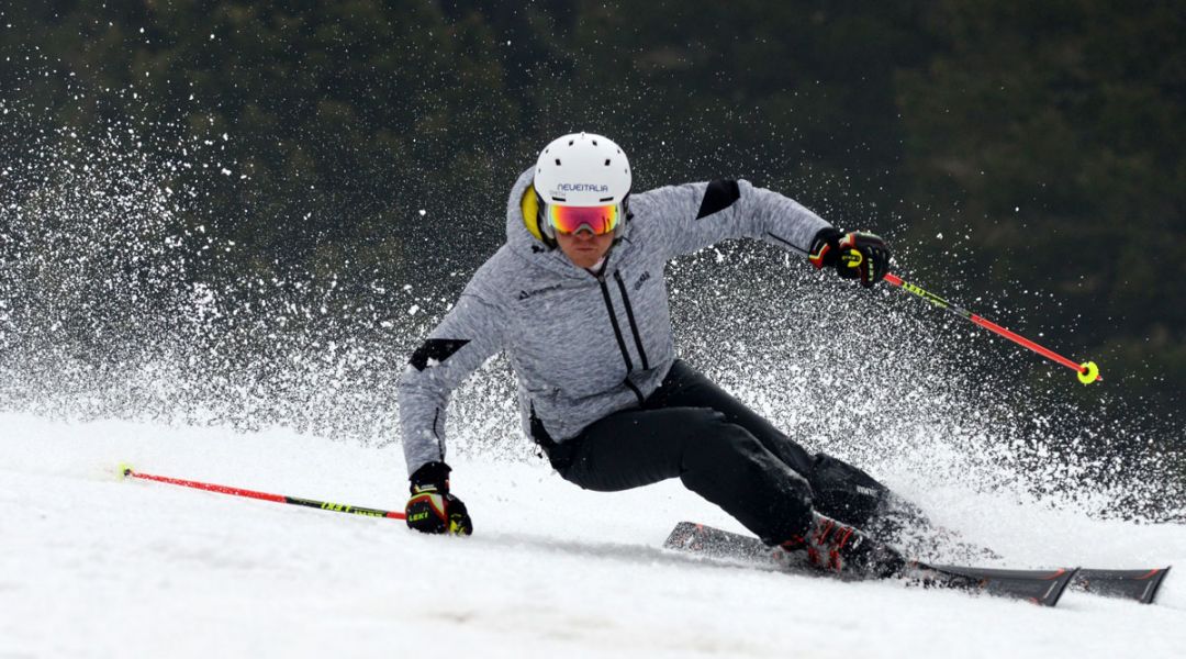 Stefano Belingheri al test di Blizzard Quattro RS (2018)