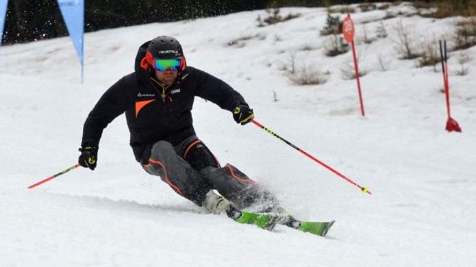 Rolando Bertolina al test di K2 Super Charger (2018)