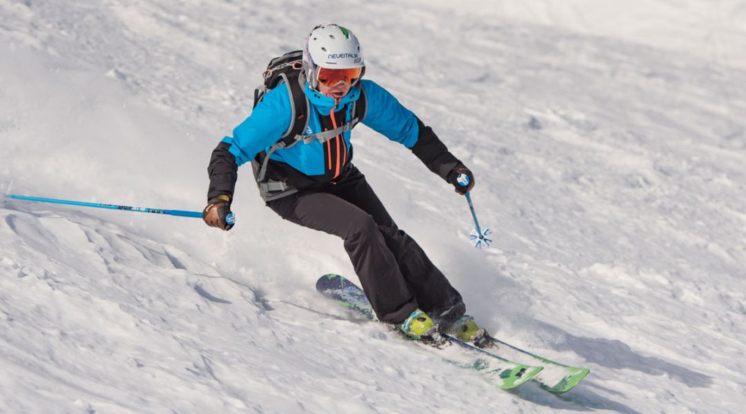 Lena Attorresi al test di Nordica Enforcer 110 (2018)