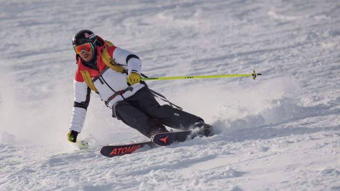 Nicola Sertorelli al test di Atomic Backland fr 102 (2018)