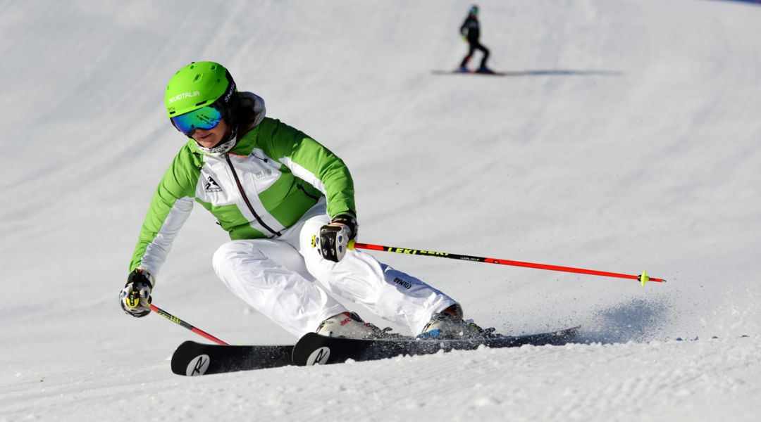 Isabel Anghilante al test di Rossignol Hero Master 21 (2018)