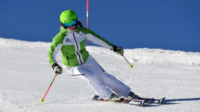 Isabel Anghilante al test di Nordica Dobermann GSR (2018)