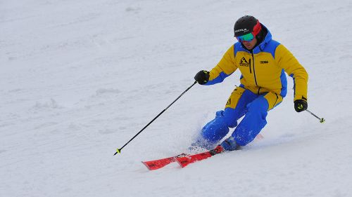 Giovanni Manfrini al test di Atomic Redster TR (2019)