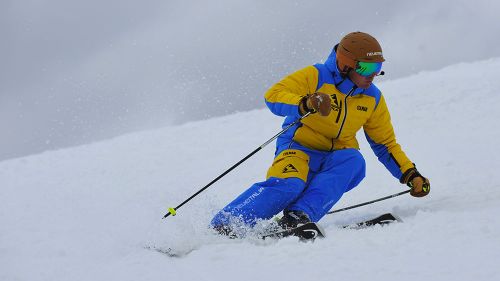 Andrea Odinotte al test di Head Supershape i.Speed (2019)