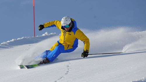 Stefano Belingheri al test di Volkl Racetiger GS Pro Uvo 3D (2019)