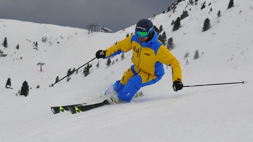 Federico Casnati al test di Fischer RC4 Worldcup SC Yellow Base RT (2019)