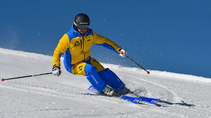 Federico Casnati al test di Salomon S/Race Pro GS (2020)