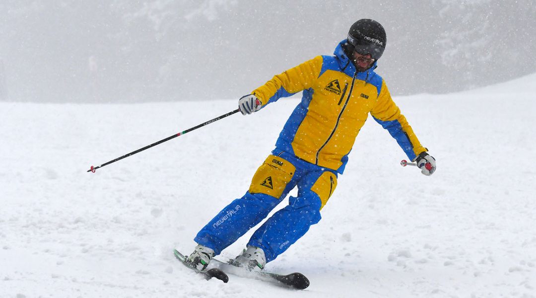 Federico Casnati al test di Nordica Dobermann Spitfire TI FDT (2020)