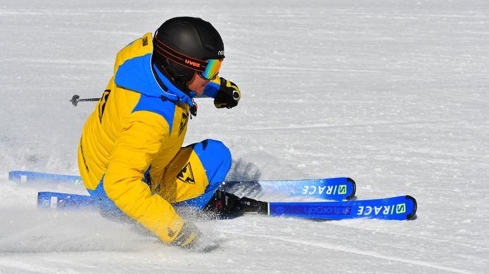 Riccardo Nardelli al test di Salomon S/Race Pro SL (2020)
