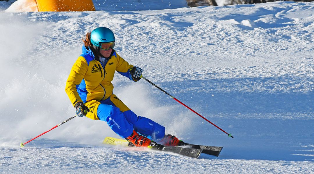 Valeria Poncet al test di Blossom Performance FlyUp (2020)