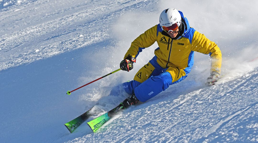 Stefano Belingheri al test di Elan SLX (2020)