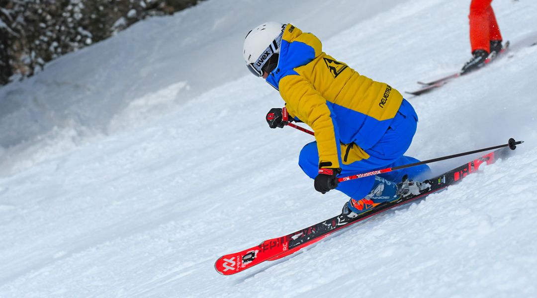 Laura Jardi al test di Volkl Racetiger RC (2020)