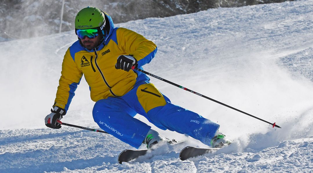 Stefano Casalino al test di Rossignol React 8 HP (2020)