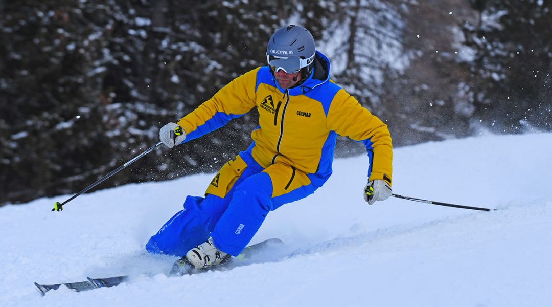 Rolando Bertolina al test di Rossignol React 8 HP (2020)