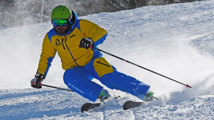 Stefano Casalino al test di Rossignol React 8 HP (2020)