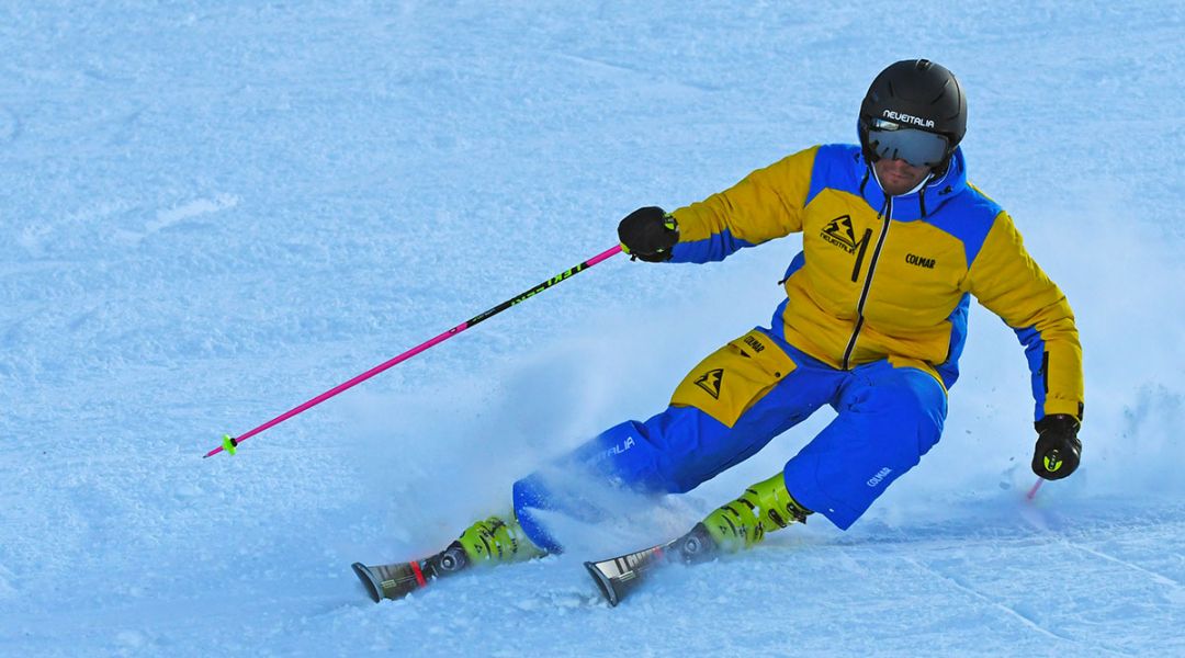 Luca Matteo Rosso al test di Rossignol React 8 Titanal (2020)