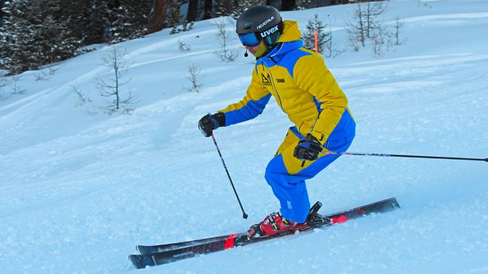 Francesco Tavella al test di Rossignol React 8 Titanal (2020)
