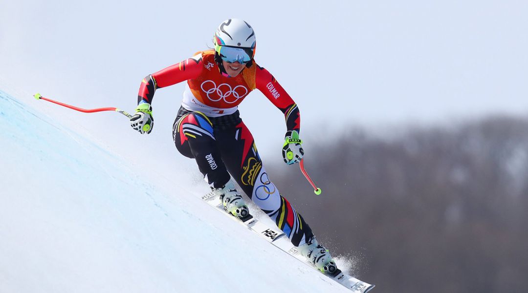 Tina Weirather a Pyeongchang2018