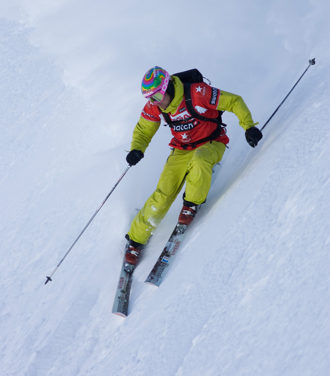 RIDER: AURELIEN DUCROZ - FRA
©NISSAN XTREME BY SWATCH - VERBIER 2010 
Photographer:  J. HADIK