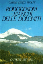 I rododendri bianchi delle dolomiti