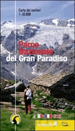 Gran Paradiso, Parco Nazionale. Carte dei sentieri 1:50.000