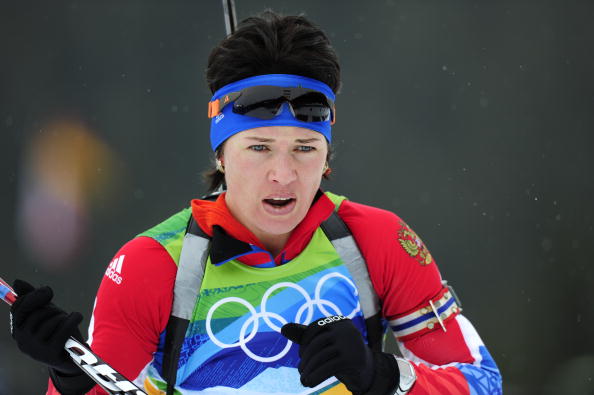 ZAMOROZOVA PYLEVA MEDVEDTSEVA Olga Biathlon