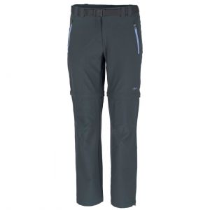 Prezzi Cmp pantalone trekking  zip off donna antracite