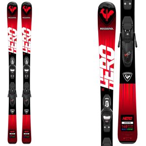 Prezzi Rossignol sci  hero jr con attacchi kid 4 gw