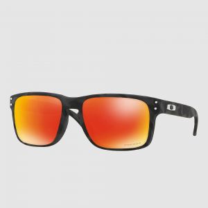 Prezzi Oakley holbrook black camo prizm ruby