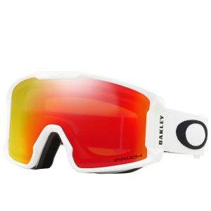 Prezzi Oakley line miner xm matte white prizm snow torch iridium