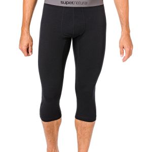Prezzi Super.natural base 3/4 tight 175 tech pants jet black