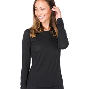 Prezzi Super.natural base 140 tech tee ls jet black