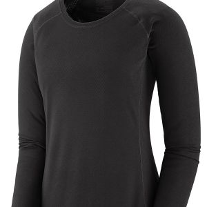 Prezzi Patagonia cap mw crew base layer top black