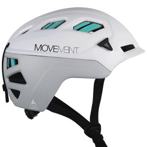 Prezzi Movement 3tech alpi helmet light grey / white / turquois
