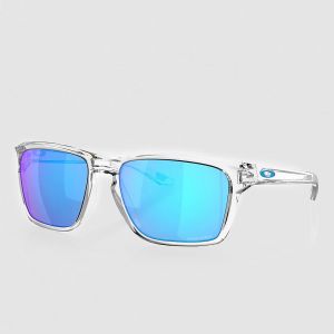 Prezzi Oakley sylas polished clear sunglasses prizm sapphire