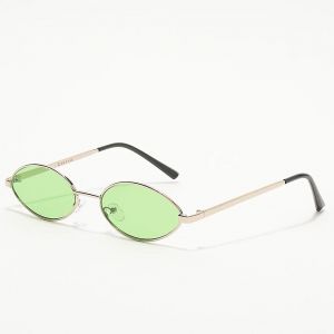 Prezzi Empyre miller slim round green sunglasses green