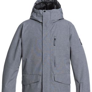 Prezzi Quiksilver mission solid jacket heather grey