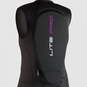 Prezzi Body glove lite pro back protector black / pink