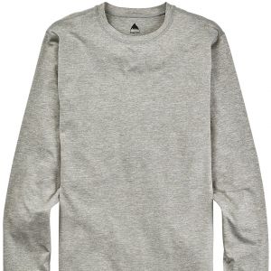 Prezzi Burton midweight crew base layer top gray heather