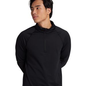 Prezzi Burton heavyweight x quarter-zip base layer top true black