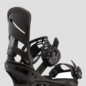 Prezzi Burton mission re:flex 2024 snowboard bindings black