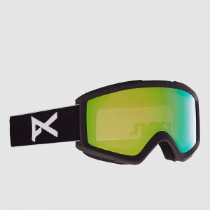 Prezzi Anon helix 2 black +bonus lens goggle prcv vrbl grn